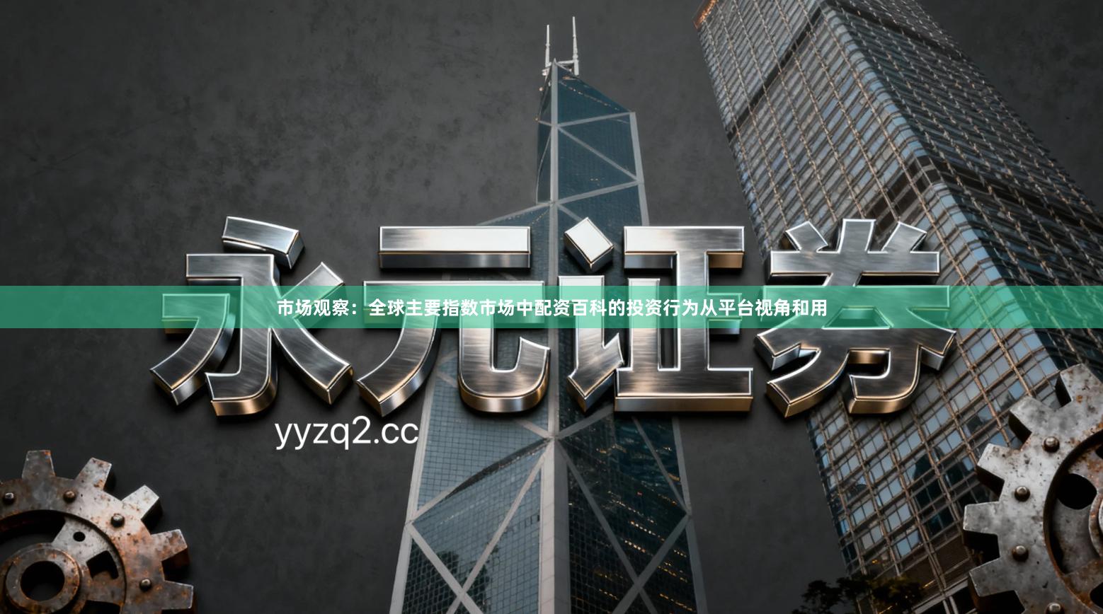 市场观察：全球主要指数市场中配资百科的投资行为从平台视角和用