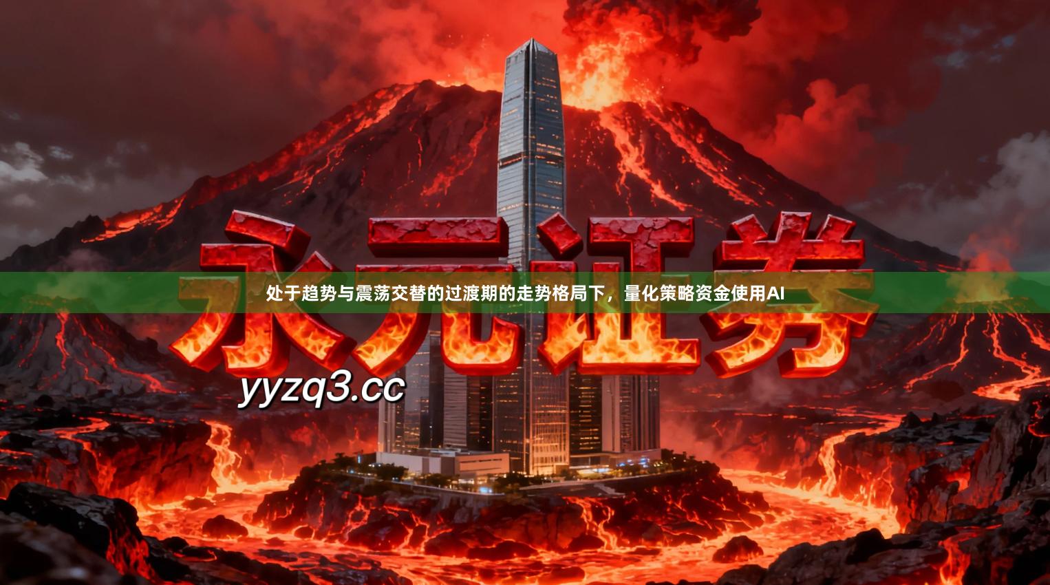 处于趋势与震荡交替的过渡期的走势格局下，量化策略资金使用AI